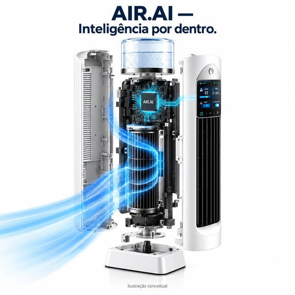 O ar-condicionado portátil que cobre até 51 m²
